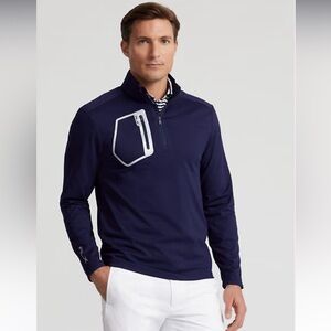 NWT Ralph Lauren Performance Jersey Quarter-Zip Pullover